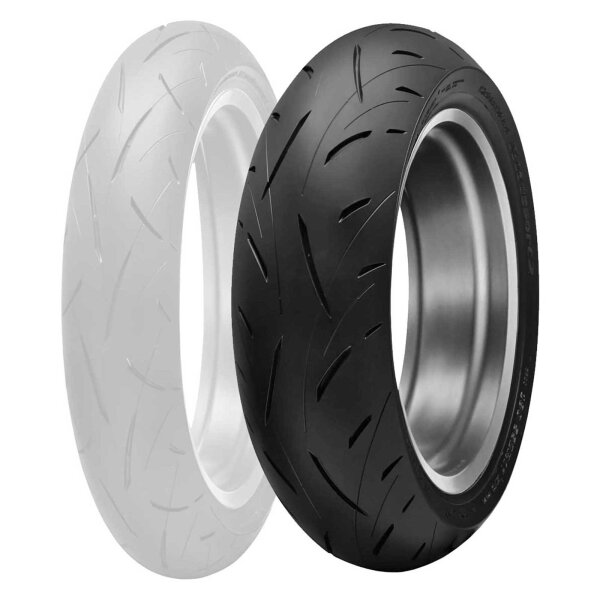 Tyre Dunlop Sportmax Roadsport 2 190/50-17 (73W) ( for Ducati 749 R (H5) 2004