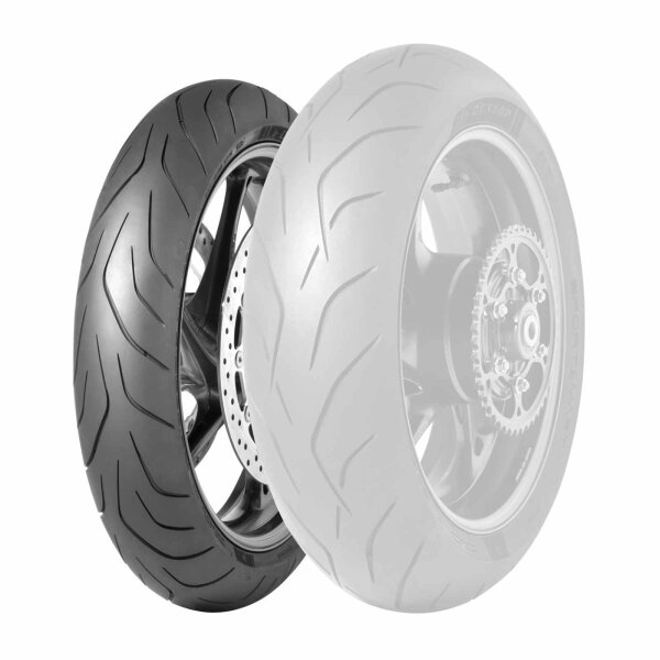 Tyre Dunlop Sportsmart MK3 120/70-17 (58W) (Z)W for Aprilia Mana 850 GT ABS (RC) 2012