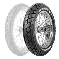 Tyre Pirelli Scorpion MT 90 A/T (TT) MST 120/80-18 62S for Model:  F.B Mondial SMX 125i Enduro 2018