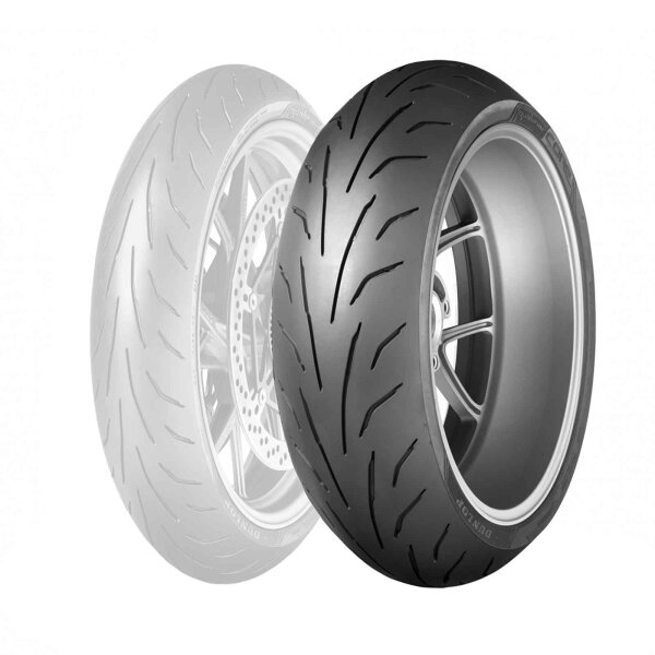 Tyre Dunlop Qualifier Core 180/55-17 (73W) (Z)W for Aprilia RSV 1000 Mille RP 2002