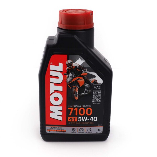 Engine oil MOTUL 7100 4T 5W-40 1l for Yamaha MT 125 A ABS RE40 2024