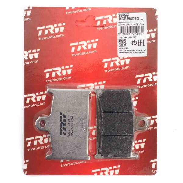 Racing Brake Pads front Lucas TRW Carbon MCB595CRQ for Triumph Speed Triple 955 EFI 595N 2004