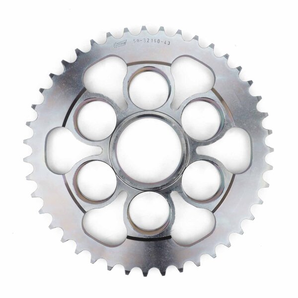 Sprocket steel 43 teeth for Ducati Supersport 950 1V/2V/3V 2022