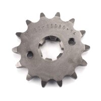 Sprocket steel front 14 teeth for Model:  Brixton Sunray 125 ABS (BX125R ABS) 2023