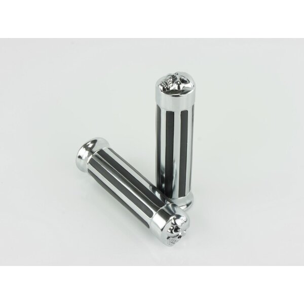 Chrome Handlebar Grip 7/8