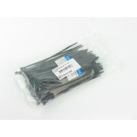 500 Pieces White Cable Ties 3,6 X 200
