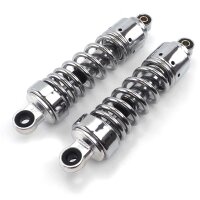 Pair  of Dampers 265 mm RFY Chrome for Model:  Yamaha XV 1000 SE Midnight Special 23W 1983-1985