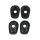 Turn Signal Adapter Plates for Kawasaki ZX-6R 636 F ABS ZX636E 2015