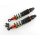 340mm Shocks Shock Absorber pair black/orange for Kawasaki ZR 550 B Zephyr ZR550B6-B9 1995-1999