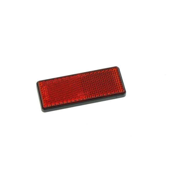 Red Self Adhesive Reflector Cats Eye E-marked