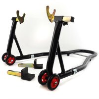 Rear Motorcycle Bike Stand Paddock Stand with Y-Adapter...