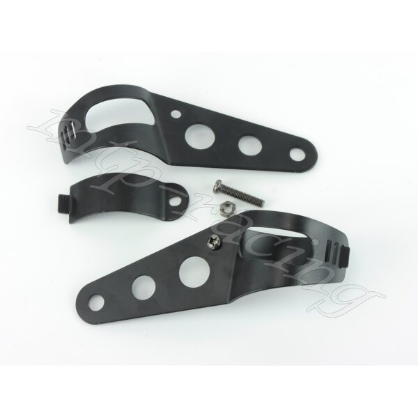 Universal Headlight Holder Bracket Lamp Holder black 35-43mm for Suzuki GSF 600 Bandit WVA8 2001