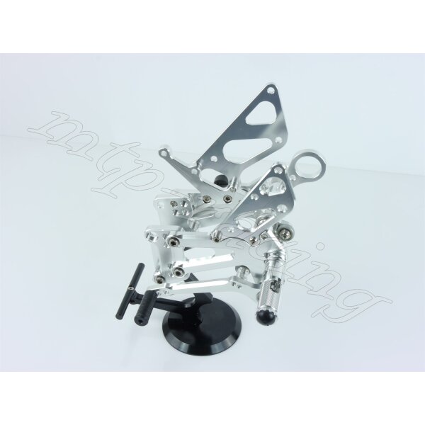 Silver CNC Aluminium Racing Footpeg for BMW S 1000 RR ABS (K10/K46) 2013