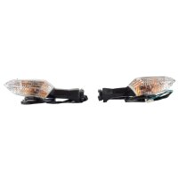 Pair of Turn Signals Clear Lens for Model:  Kawasaki Z 800 A ZR800A 2015