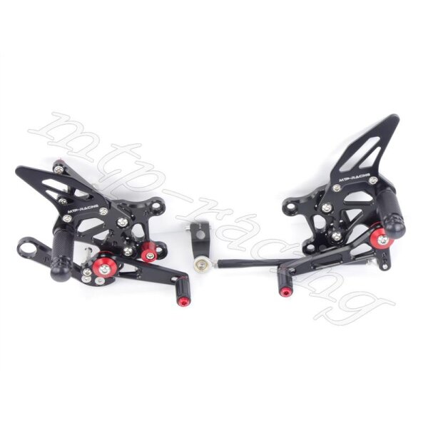 CNC Aluminium Racing Rearset for Aprilia RSV4 1000 Factory RK 2009